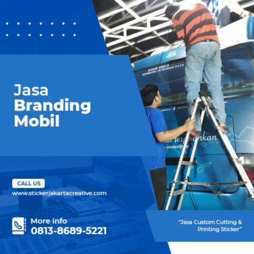 Spesialis branding sticker mobil